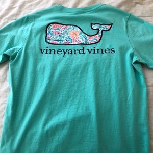 Teal Vineyard Vines Tshirt